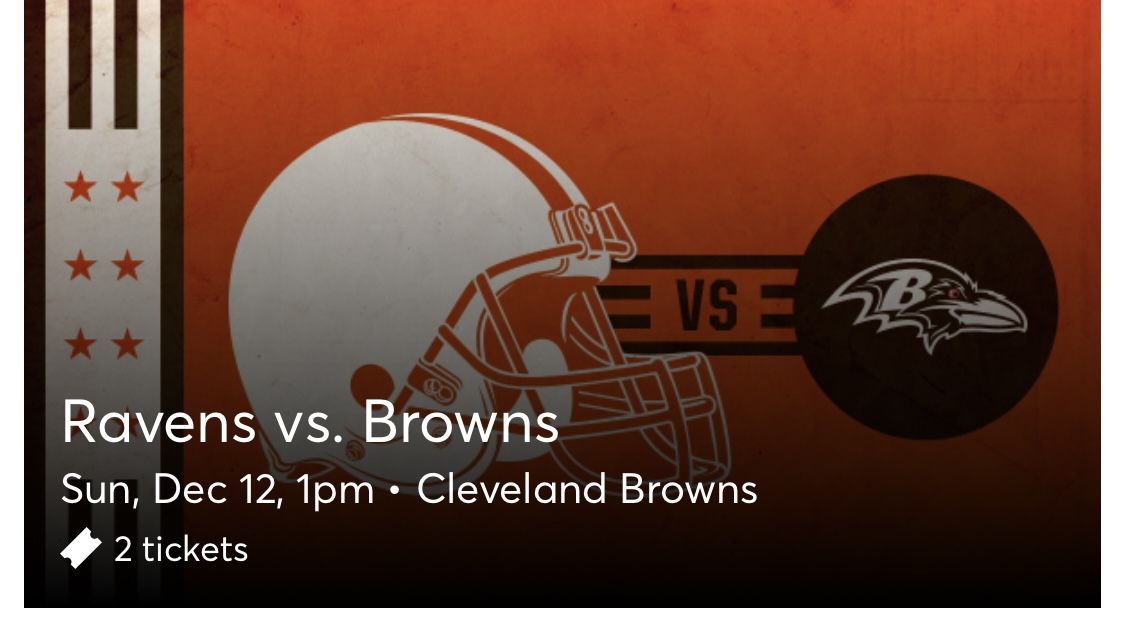 Browns Vs Ravens Cheap