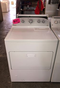 White dryer whirlpool