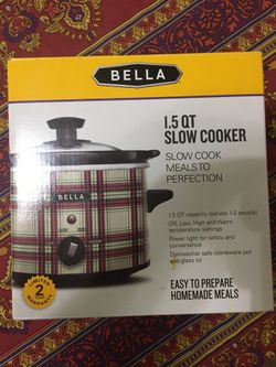 Bella Slow Cooker 1.5QT