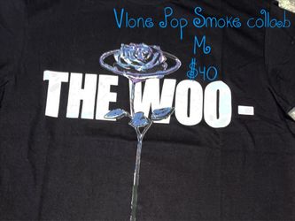 Come pop smoke collab tshirt