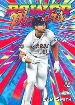 Cam Smith 2025 Topps Chrome Power Players Refractor Card