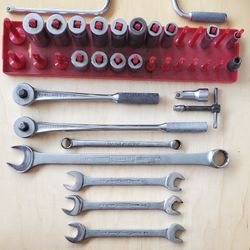 Vintage Williams Socket and Wrench Tools 