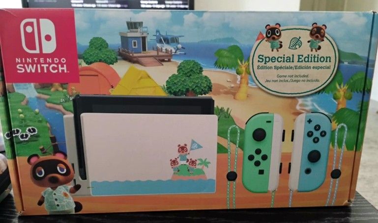 Nintendo Switch Animal Crossing Special Edition