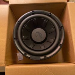 Infinity 10” Subwoofer Switchable Dual Voice Coil