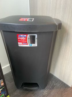 2 stepon Trash cans