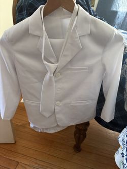 Communion: Easter Outfit Baptism /wedding Size 7 Complete Suit 