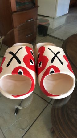 NYC Custom Comme des Garçons Slides