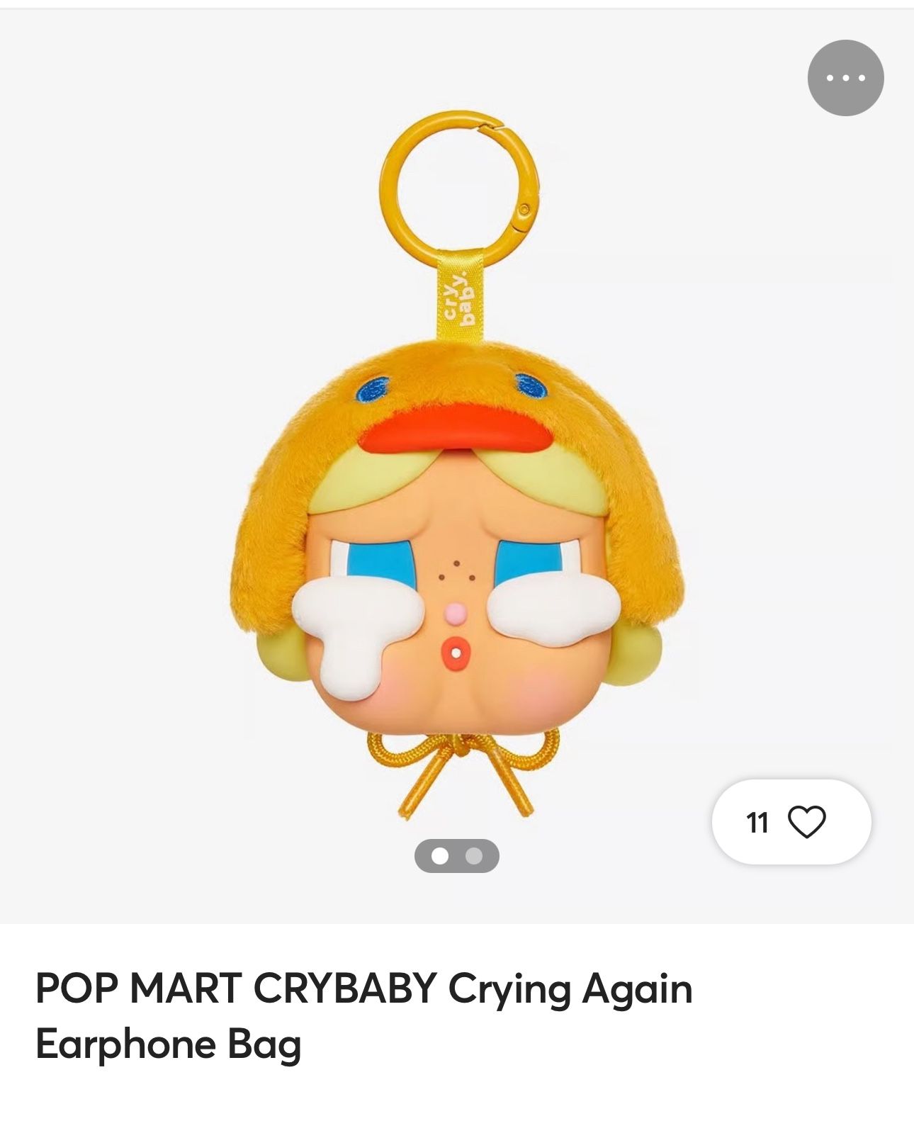 Pop Smart- Cry baby Earphone bag