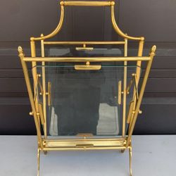 Brass Magazine Rack