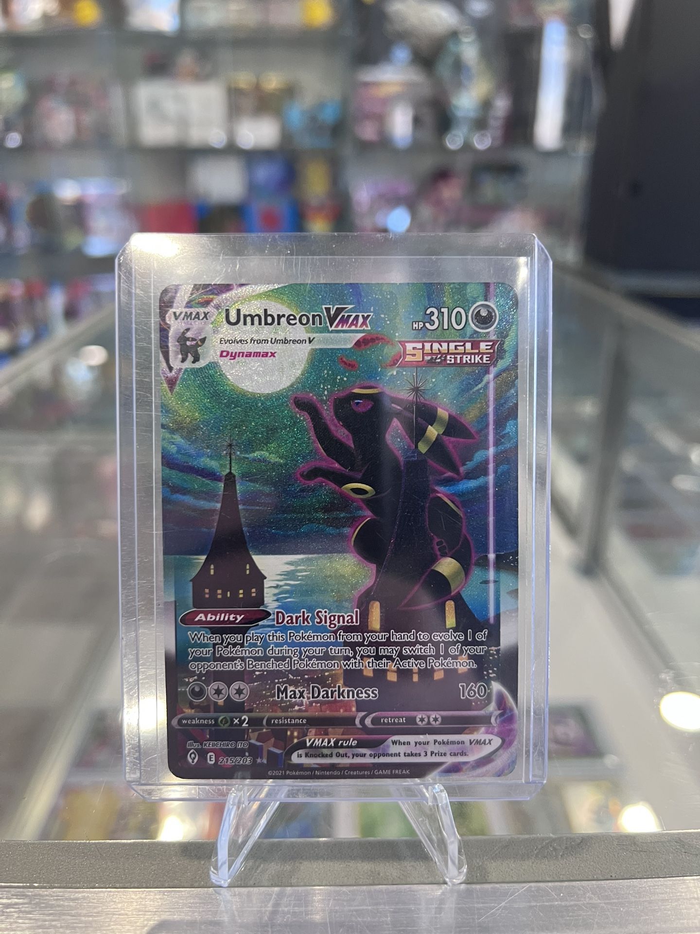 Pokemon Umbreon VMAX (Alternate Art Secret)