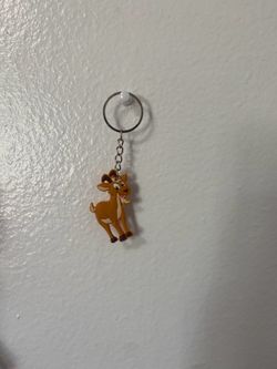Goat keychain