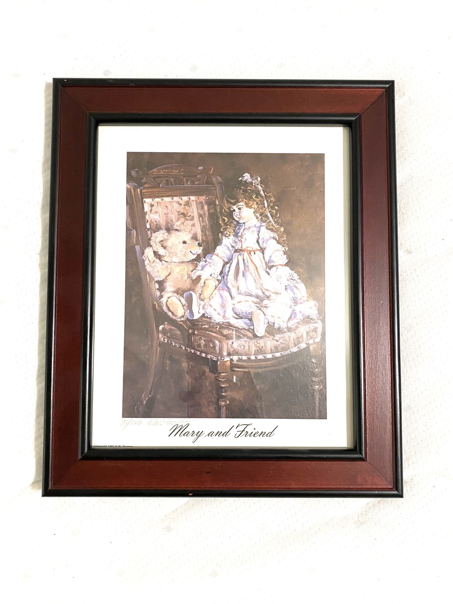 K.W. Thomas Painting 12x10” Signed