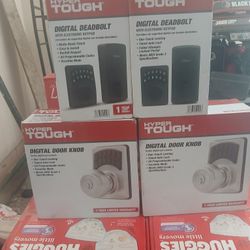  Hyper Tough Wal-Mart Brand Digital Door Locks