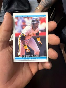 1992 Donruss Barry Bonds Baseball Card