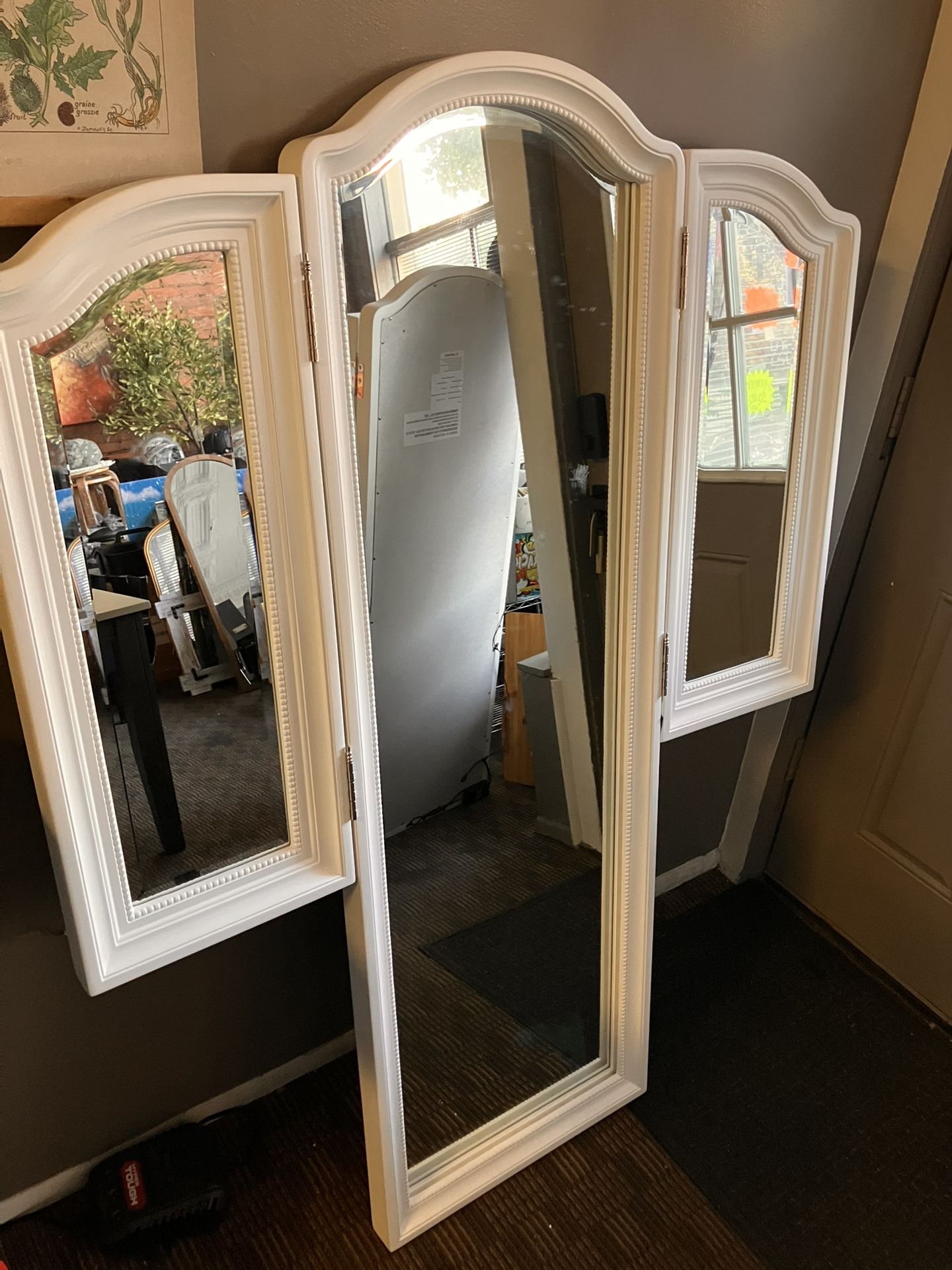 Madelyn White  Vanity Mirror 