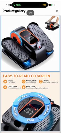 Under Desk Electric Mini Stepper
