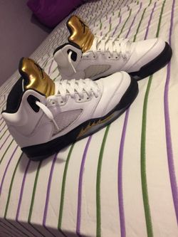 Jordan 5 size 5.5 in boys