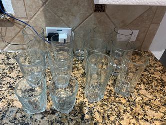 Glass cups