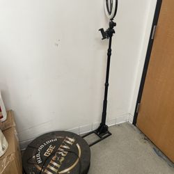 360 Photo Booth with Ring Light – Event-Ready Setup!