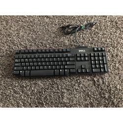 Dell Wired USB Keyboard – Full-Size, Durable Design