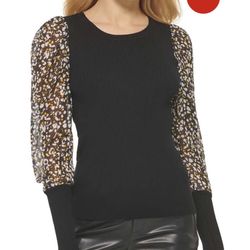 DKNY Women’s Animal Print Sweater