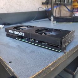 Nvidia GeForce RTX 3070 Graphics Card. Type C, HDMI port, Diplay ports.