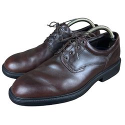 Sebago Mens Brown Leather Oxford Lace Up Shoes Size 10.5 M