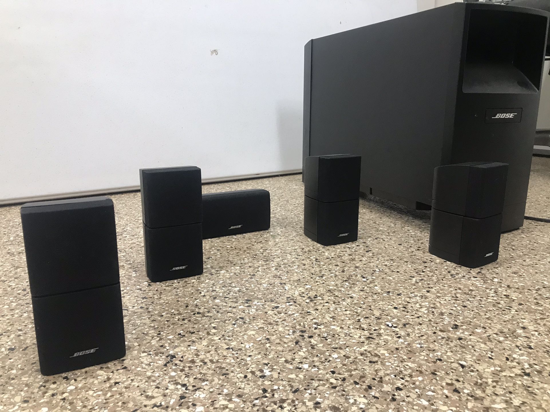 Bose Home Theater Speakers (Acoustimass 10 Series)