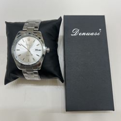 denuasi men's quartz watch 