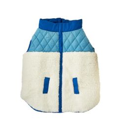 Vibrant Life Dog Clothes, Sherpa Contrast Yoke Pet Jacket
