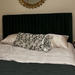 Green Queen Bed Frame