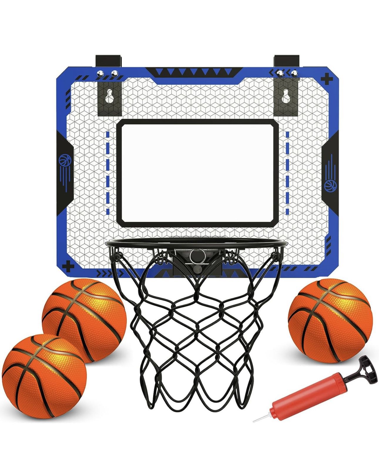 OCHIDO Indoor Mini Basketball Hoop for Kids for 5、6、7、8、9、10 Years Old  Boy,Kids Basketball Hoop Over The Door Mini Hoop with 3 Balls,Kids  Basketball H for Sale in Chino, CA - OfferUp