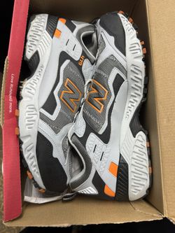 Size 13 New Balance 479 Grey Orange Black