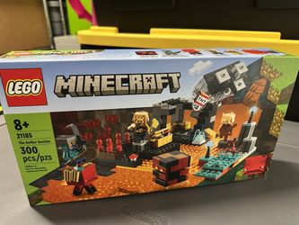 Lego Minecraft The Nether Bastion Set 21185 New 