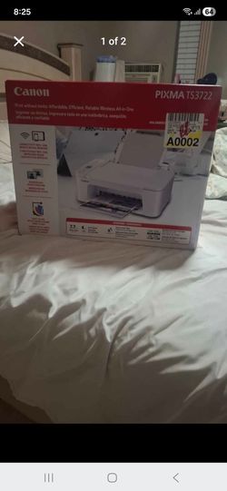 Canon PIXMA TS3722 Wireless All-In-One Inkjet Printer