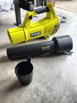 Ryobi 18V ONE+ HP BRUSHLESS WHISPER SERIES 450 CFM BLOWER/ TOOL ONLY-NO BATTERY