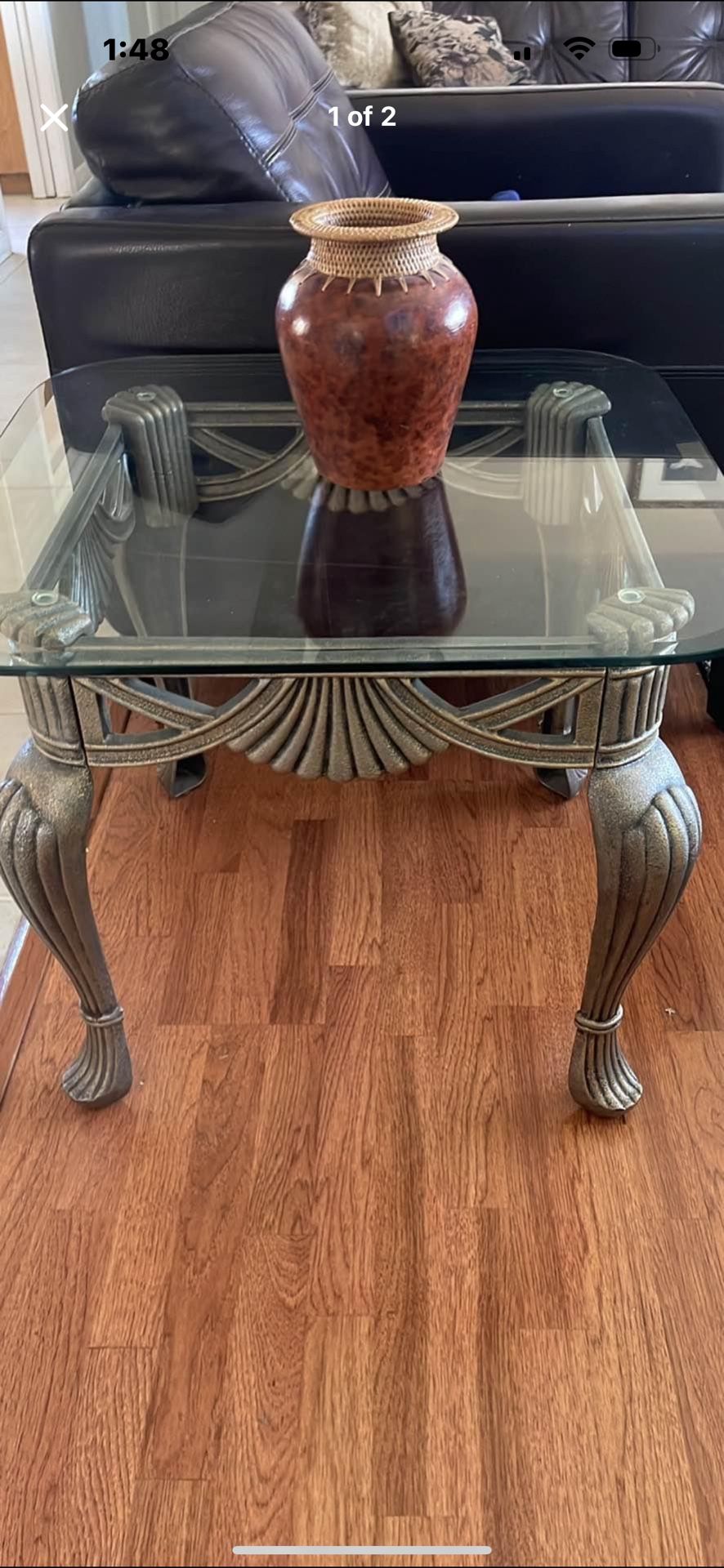 Bronze Living Room End Tables