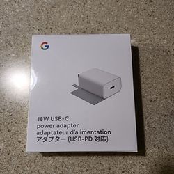 18W USB-C Power Adapter Genuine Google OEM