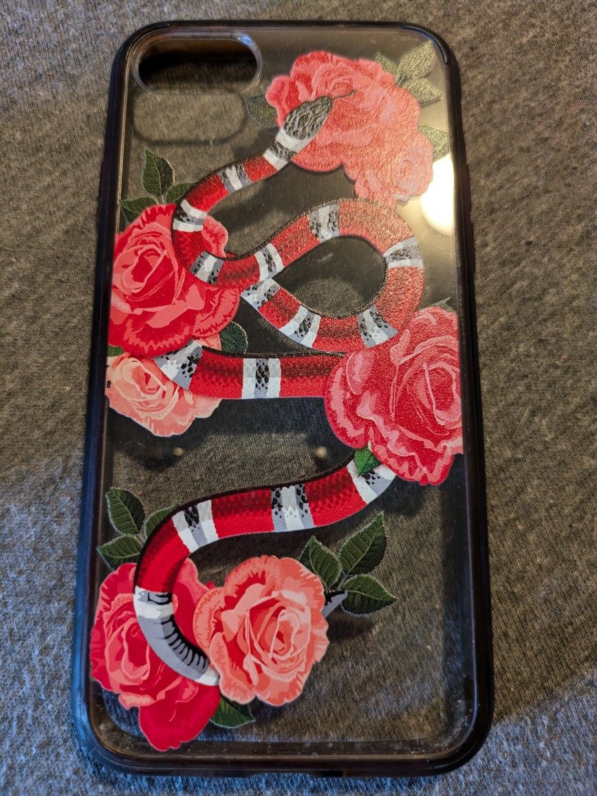 Snake And Roses iPhone 6SE Case