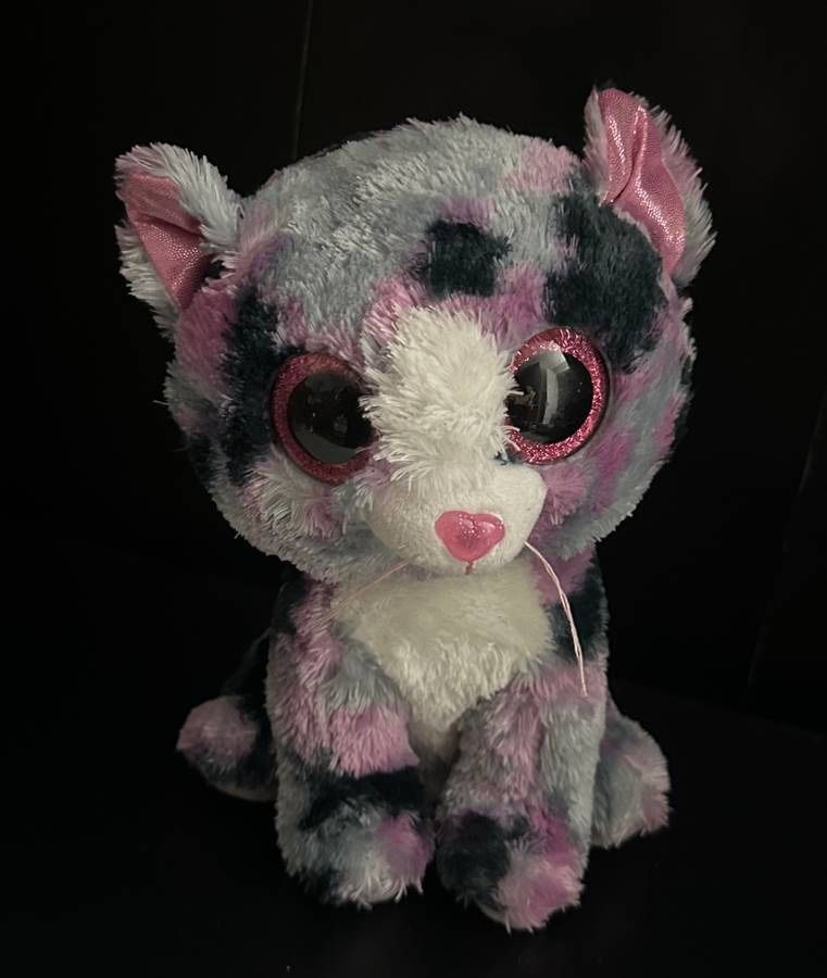 Ty Beanie Boos Lindi The Cat 10” Stuffed Plush Toy