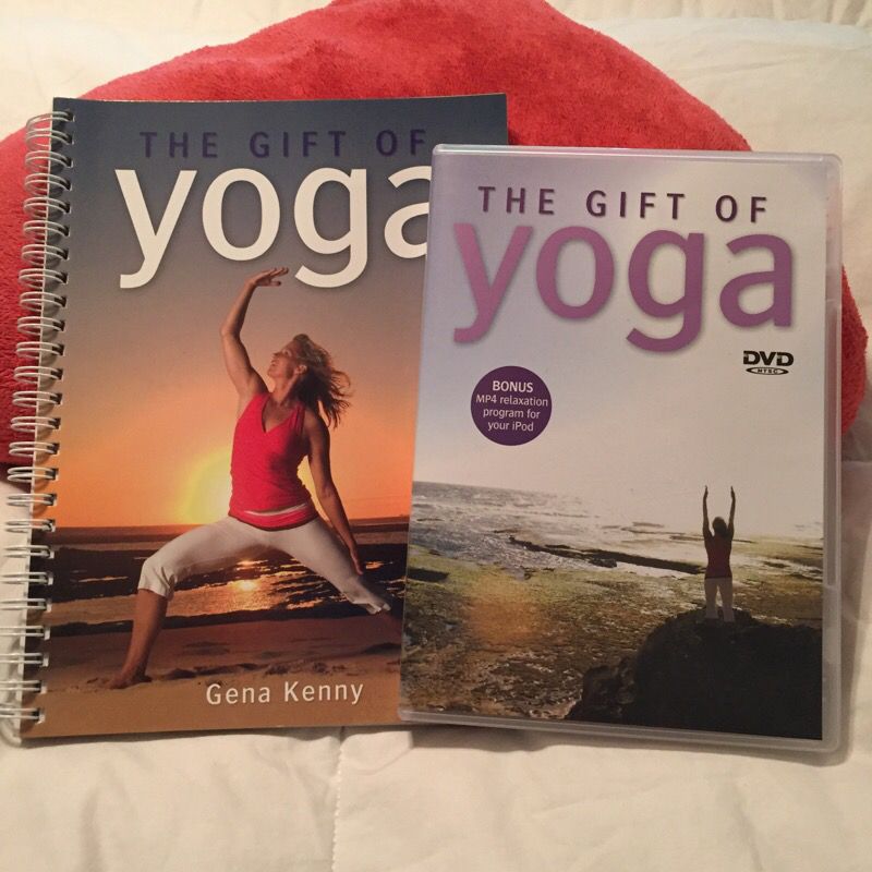 Yoga book and dvd