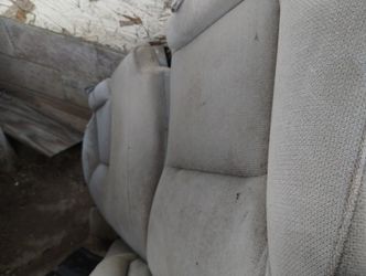 Rear Seat 2012 Chevy Impala Grey Cloth