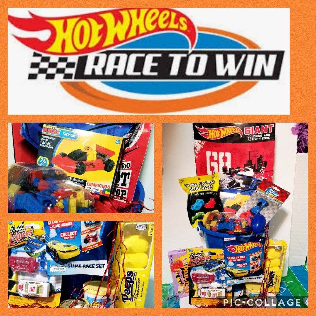 HOT WHEELS Theme Easter Basket