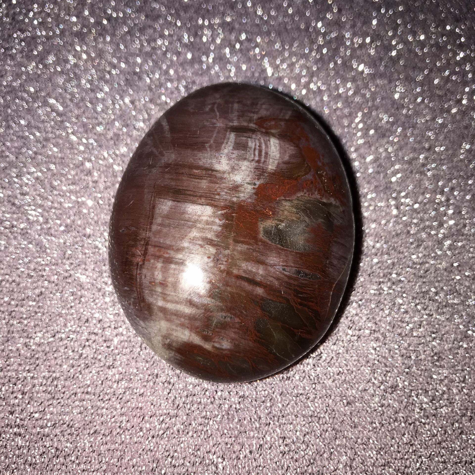 Polished Palm Stone