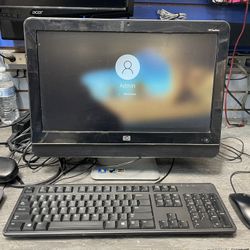 Hp AIO AY587AA 4GB RAM 160GB HDD Windows 10