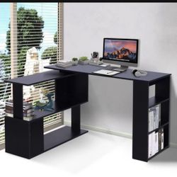 L-shaped desk / Credenza