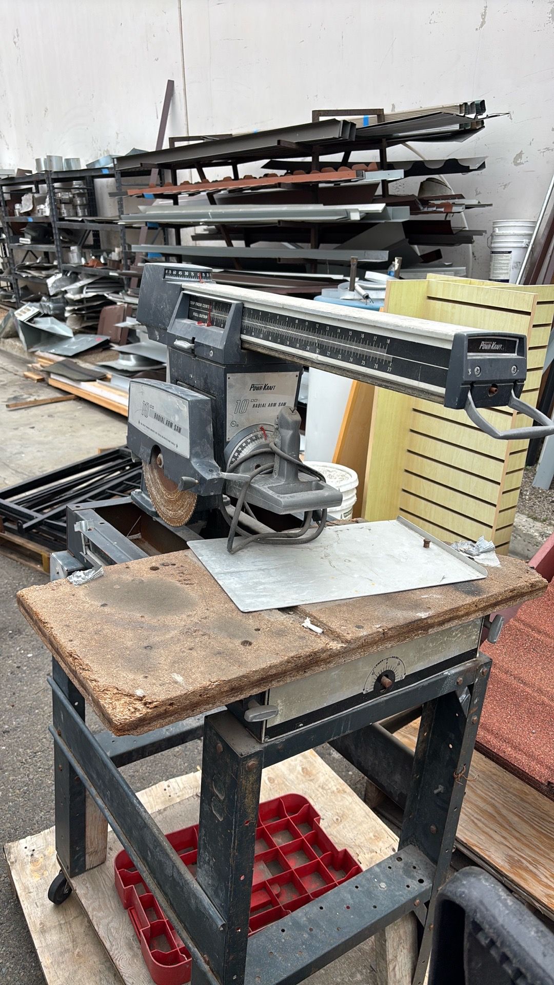 Radial Arm Saw 10”