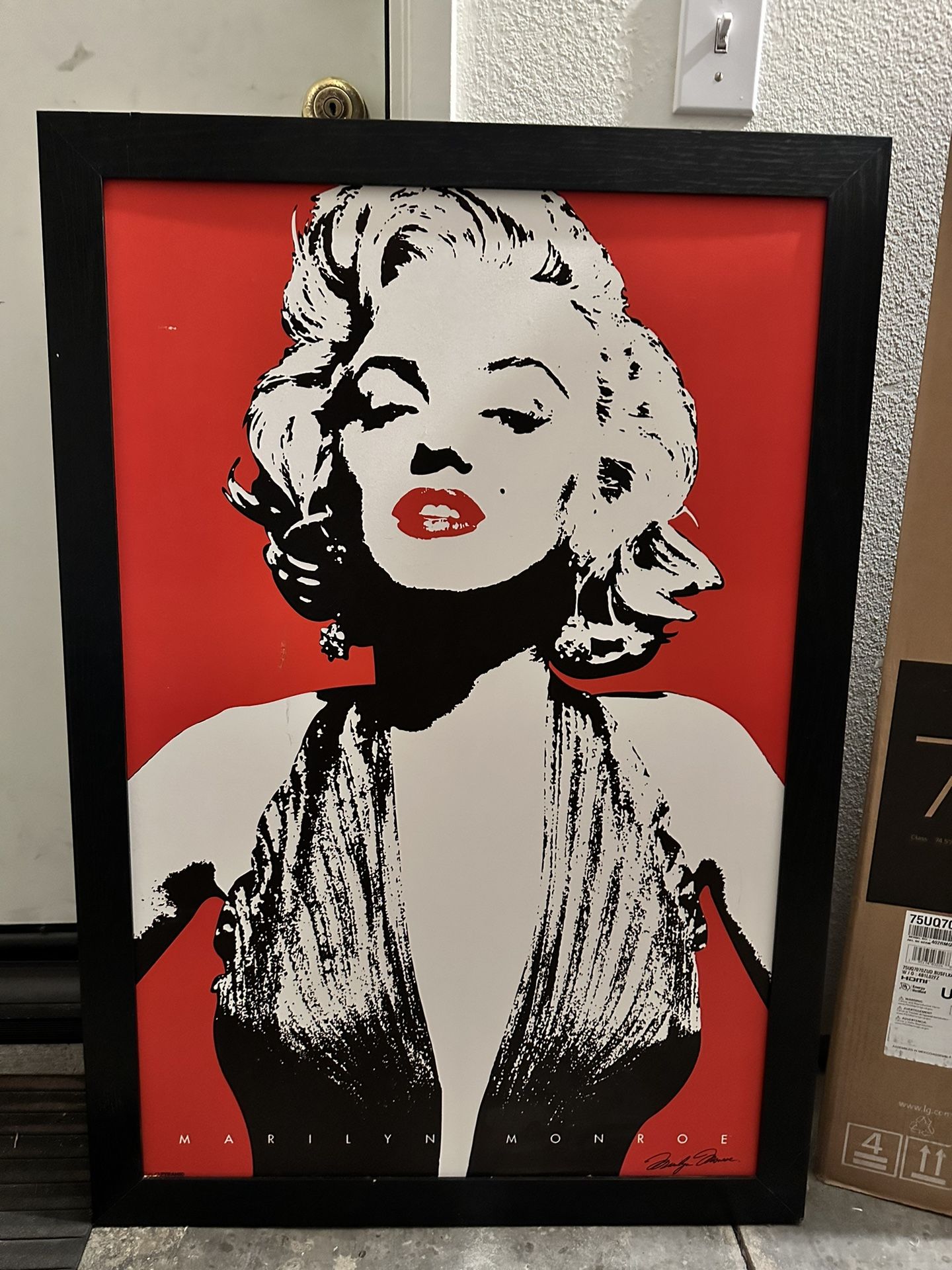 Marilyn Monroe Framed Picture (large)