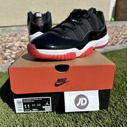 Nike Air Jordan 11 Retro Low Bred (2025) NEW/RECEIPT SIZE: 11 $230 FIRM ONLY!