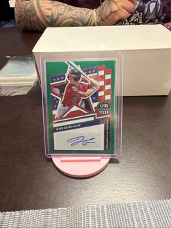 Jared Grindlinger USA Stars & Stripes Auto Card